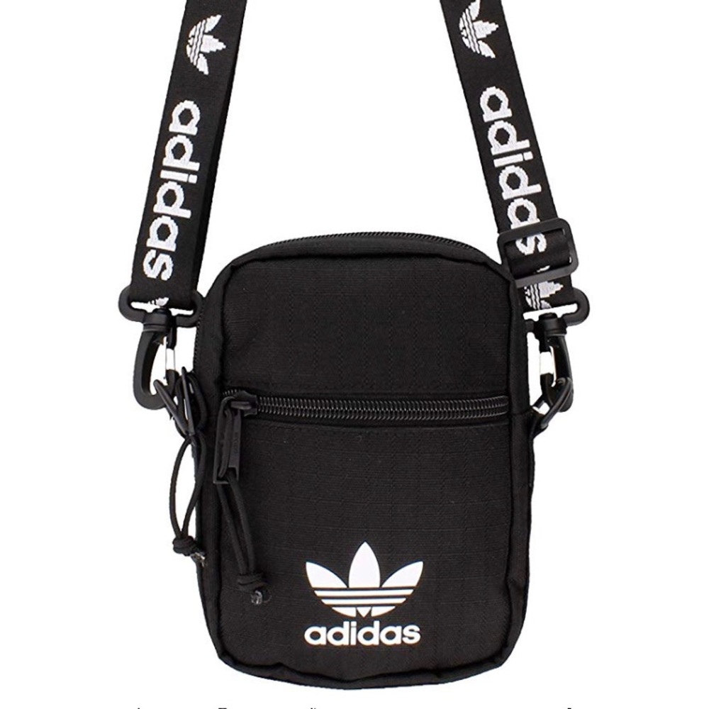 Adidas Unisex cross body bag black/white
